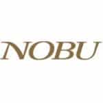 NOBU in large, serif capital letters.
