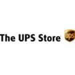 The UPS Store logo with UPS shield.