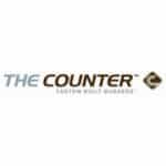 The Counter restaurant logo with Custom Built Burgers tagline.