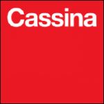Cassina logo in bold white text.