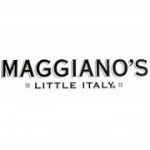 Maggiano's Little Italy restaurant logo in bold text.
