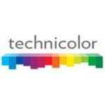 Technicolor logo with overlapping rectangles below the text.