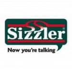Sizzler logo with “Now you’re talking” in a speech bubble.