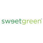 Sweetgreen logo in lowercase letters with gradient text.