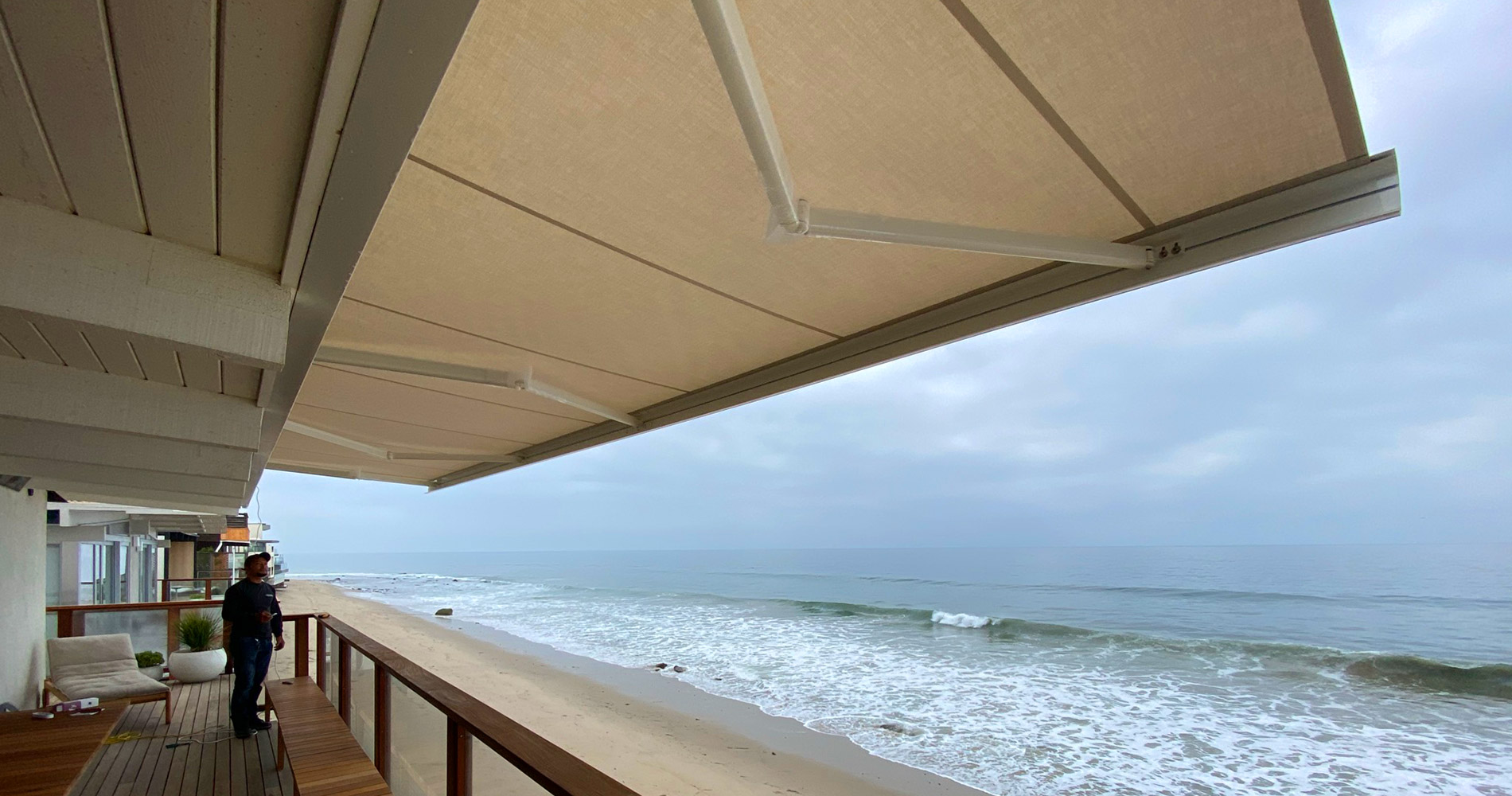 Retractable Awnings and Screens Sark Custom Awnings Renson Operable